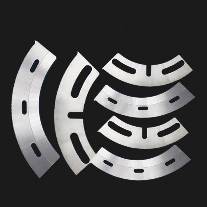 SKD-11 Geaffineerd plaat slotmes OEM / ODM Boogvormige kartonnen doos Machine Geraffineerd Slotter Blade 0