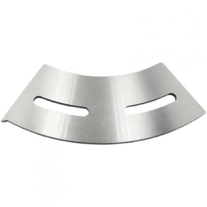 SKD-11 Geaffineerd plaat slotmes OEM / ODM Boogvormige kartonnen doos Machine Geraffineerd Slotter Blade 3