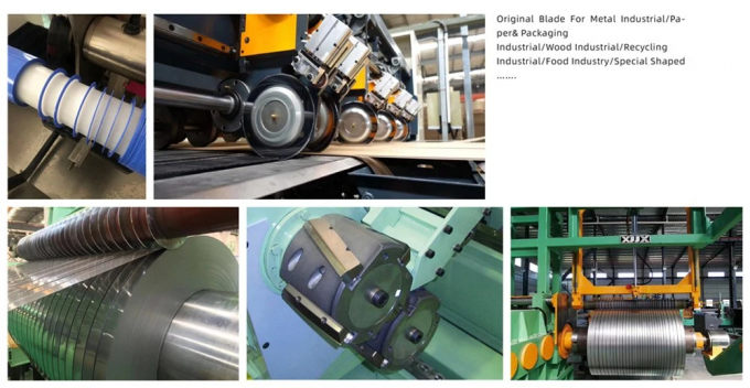 SENDA Round Slitter Blade Industrial Slitting Blade Circular Blade voor papierband slitter machine 4