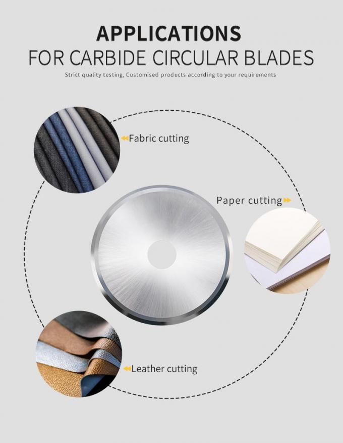 OEM / ODM Circulair mes Snijdend Gummiband Papierbuis Snijdend Ronde lem 4